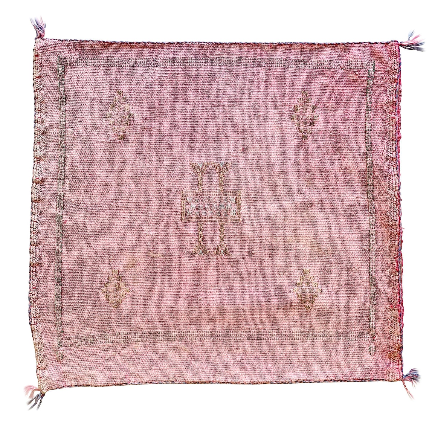 Moroccan Cactus Silk Artisan Cushion