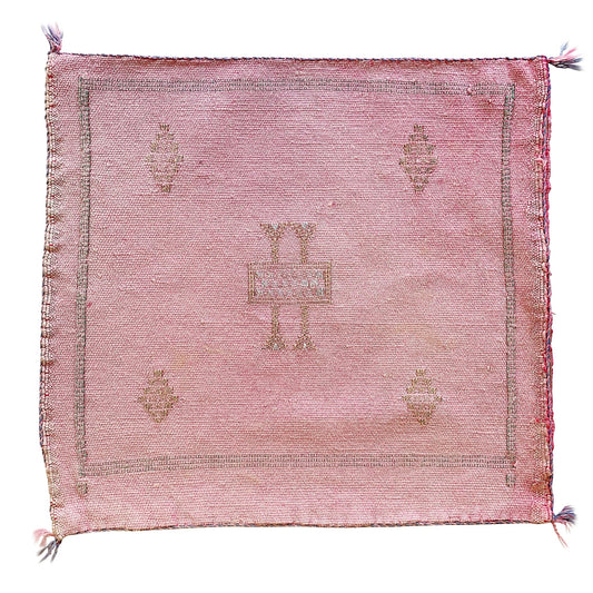 Moroccan Cactus Silk Artisan Cushion