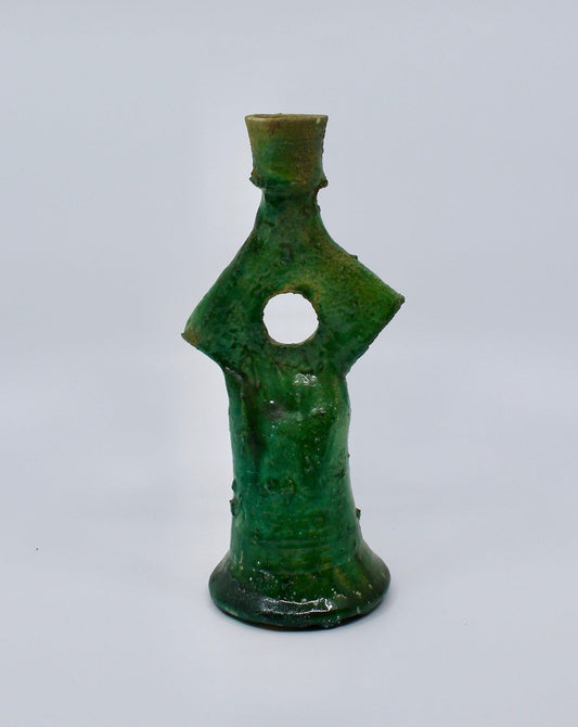 Tamegroute Pottery Candlestick